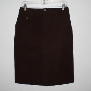 Lauren Ralph Lauren | Pencil Skirt Brown